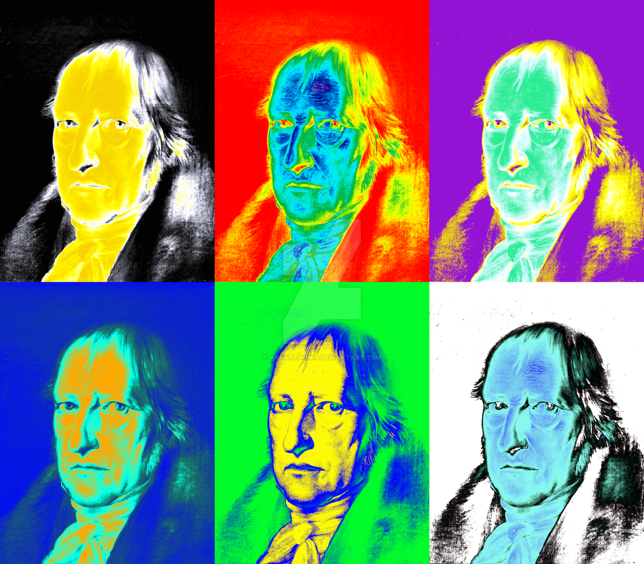 Contemporary Hegel by Arkan Ehonis, 2013-2016