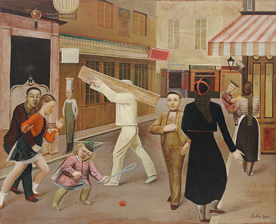 Balthus (Baltusz Klossowski de Rola). The Street. 1933
