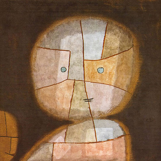Paul Klee, Bust of a child 1933.
