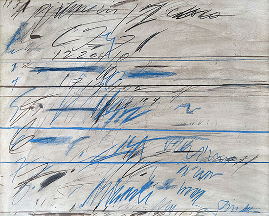 Cy Twombly, Untitled, 1971.
