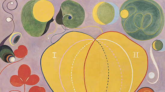 Hilma Of Klint, The Ten Largest No7 Adulthood Group IV, Detail, 1907.