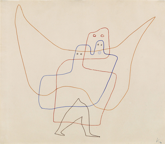 Paul Klee, In Angels Care, 1931
