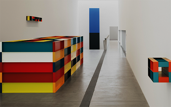 IMAGE: Donald Judd, The Multicolored Works (installation view), 2013
