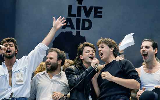 Live Aid Concert, 1984